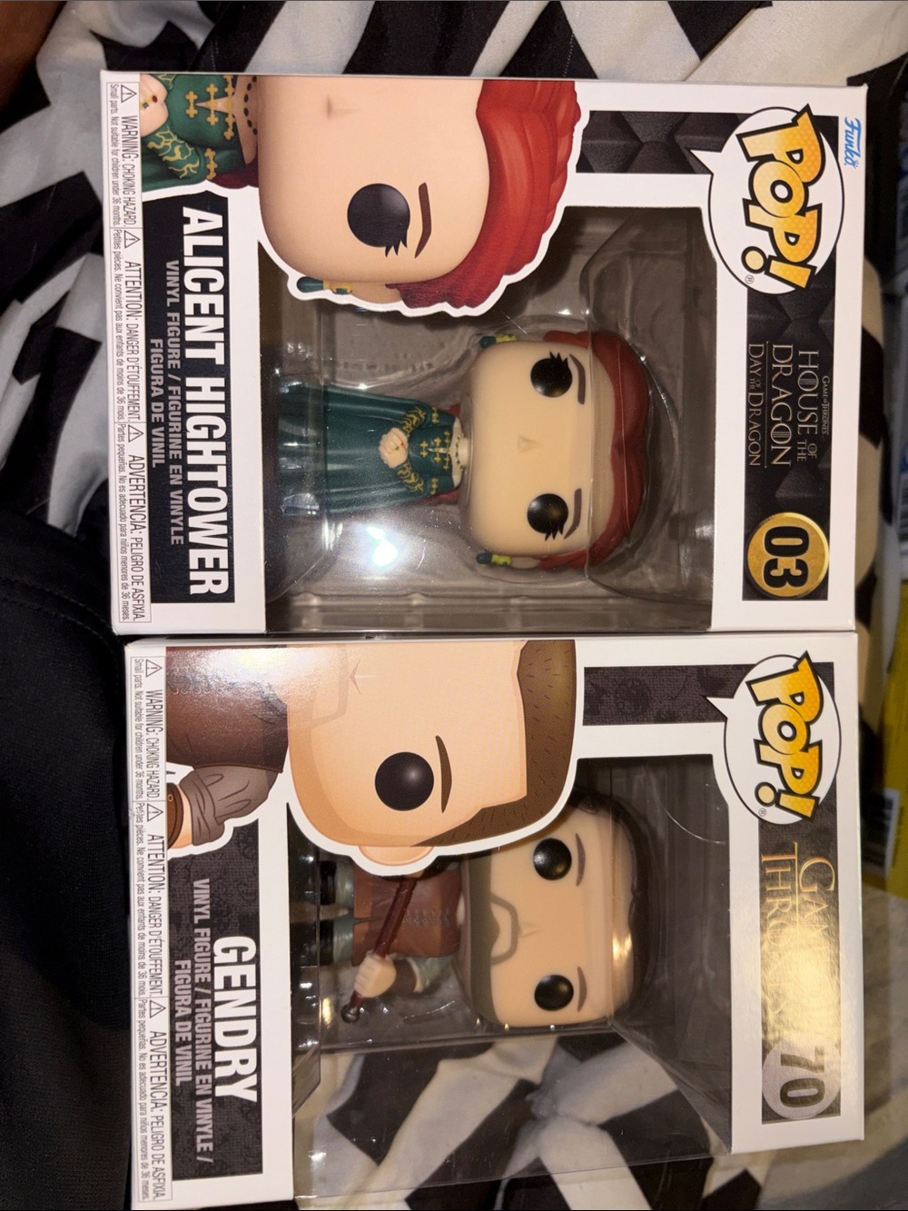 Funko Alicent Hightower & Gendry Twin Set - Green, Brown, Red